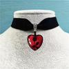 Red Heart-Shaped Necklace