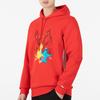 Adidas Animal Print Casual Sports Hoodie Men Tops Red HD7295
