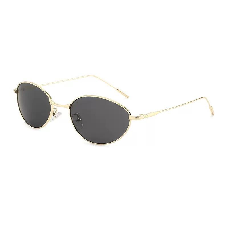 New Spice Girl retro cat eye sunglasses women's YK millennial old money wind European and American anti-ultraviolet sunglasses