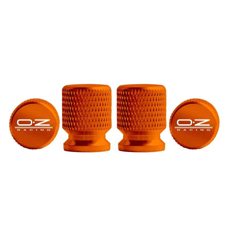 For OZ O.Z Racing Logo Alpha Romeo Fiat abarth JEEP Ford Volvo Car Valve Caps Wheel Tires Air Tyre Stem Protective Cover