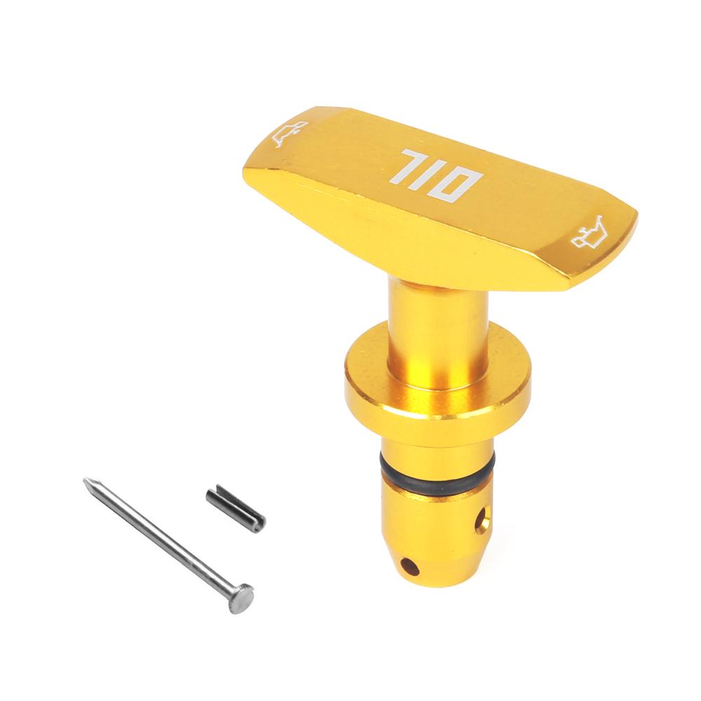 Car Oil Dipstick Pull Handle Engine Oil Pullhandle For Ford Mustang GT V8 GT500 99-11 Billet Aluminum Car Accessories