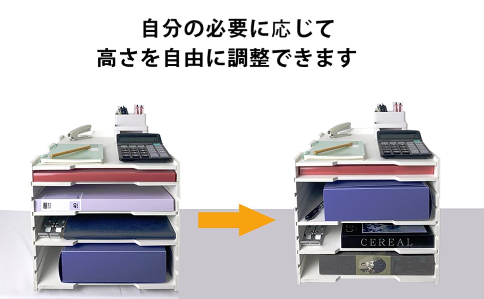 YFS A3 Document Storage A3 Open Paper Paper Letter Organizing Document Desktop Document Cube Horizontal 4 Tiers Rack, Shelf, Rack, Case, Shelf, Shelf,
