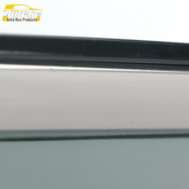 3D Stainless Steel Rain Deflector Trim for Cowin X5: 17 Models Compatible - Bright Strip PC Plastic Shield