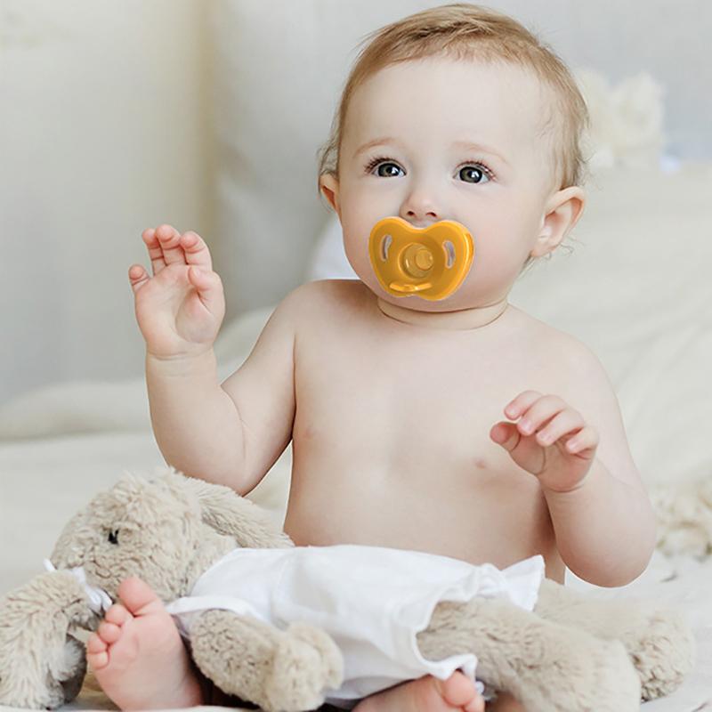 0-24 Months Baby Pacifier Chain Set Liquid Silicone Pacifier Infant Dummy Nipple Newborn Soother for Nweborn Baby