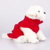 1Pc Fleece Solid Color Dog Warm Coat Warm Pet Clothes Winter Puppy Vest Outfit Sweater Jacket