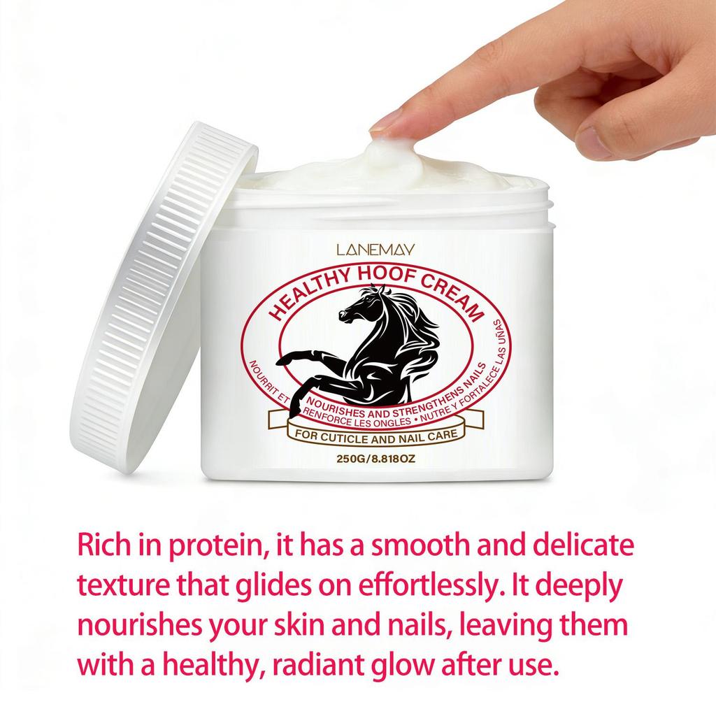 Healthy Hoof Cream-Conditions And Strengthens Nails And Cuticles-Healthy Care For Skin And Nails, Prevent Breakage