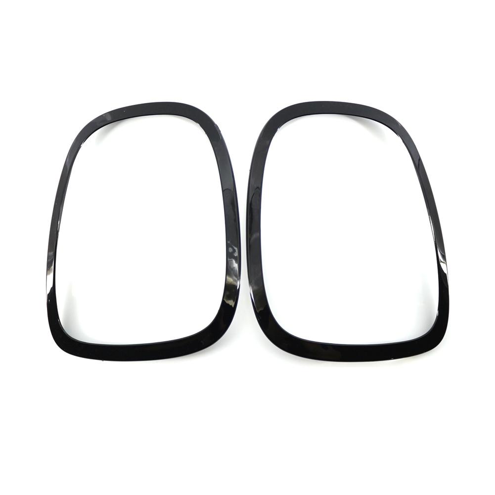 2 stücke Schrift/Hinten Lampe Rahmen Scheinwerfer Trim Ring Für MINI COOPER F55 F56 F57 2013-2017 51712355791 51712355798