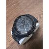 Used adidas black chronograph watch