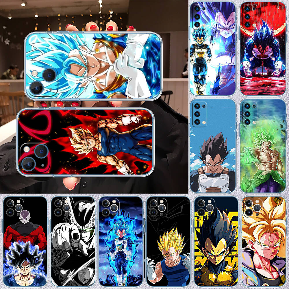 Anime Dragon Ball Vegeta Phone Case for Motorola G14 G15 G24 G30 G31 G32 G34 G41 G42 G51 G52 G50 G60S G60 G62 G72 G71 G73 G84 G85 G200 E32