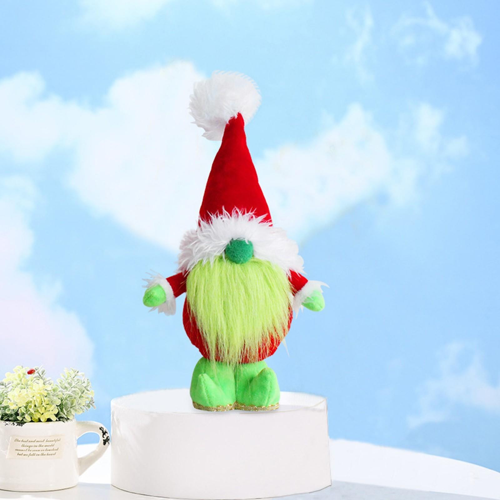 

Christmas Decorations, Christmas Donut Doll Decorations, Pointed Hat Dwarf Doll Party Elderly Faceless Doll One Size