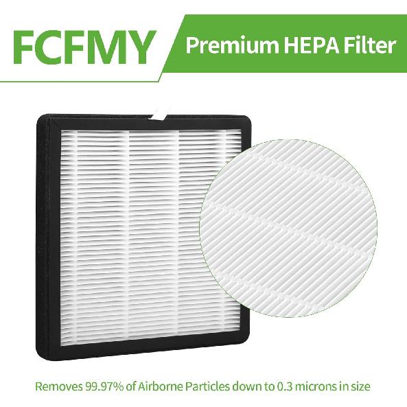 4 Packs True HEPA Replacement Filters Compatible with Westinghouse 1701 1702 1903 Purifier