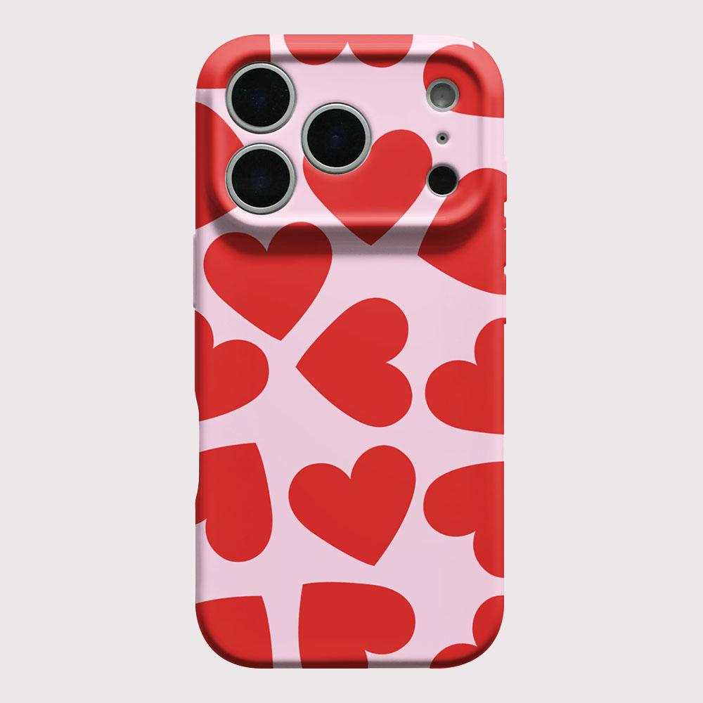 

Luxury Clmj Swag Love Heart Glossy Film Hard PC Phone Case for Xiaomi Redmi Note 15 13 12S 12 11S 11 10 9 Pro Plus Max 4G 5G Redmi Note 13 Pro 5G