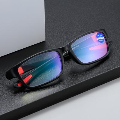 Sports Presbyopic Glasses Color Bicolor Frame Unisex Redading Glasses Personality Glasses Anti-Blue Light  Accessories