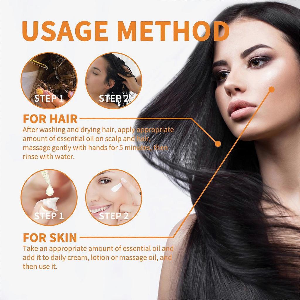 1-3x Pumpkin Seed Oil For Hair Growth Pumpkin Oil For Hair Growth Prevents Hair Loss Hair Growth For Eyelashes Nourishing