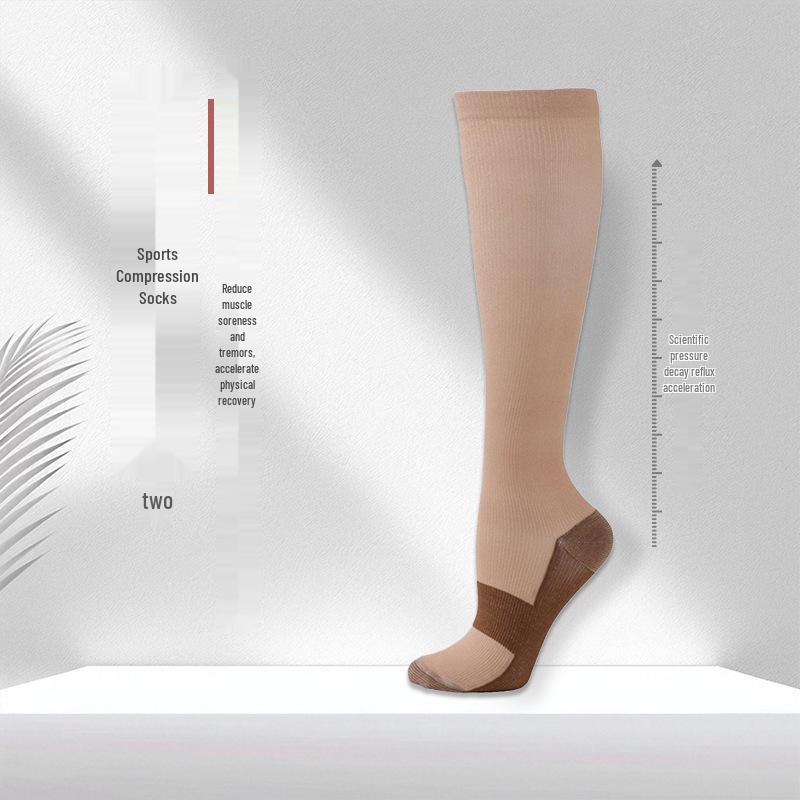 Kompressions-Kniestrümpfe für Fitness - Unisex