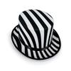 Unisex Checkered Jazz Cabaret Hat Soft Cotton Fabric Perfect For Themed Parties Event