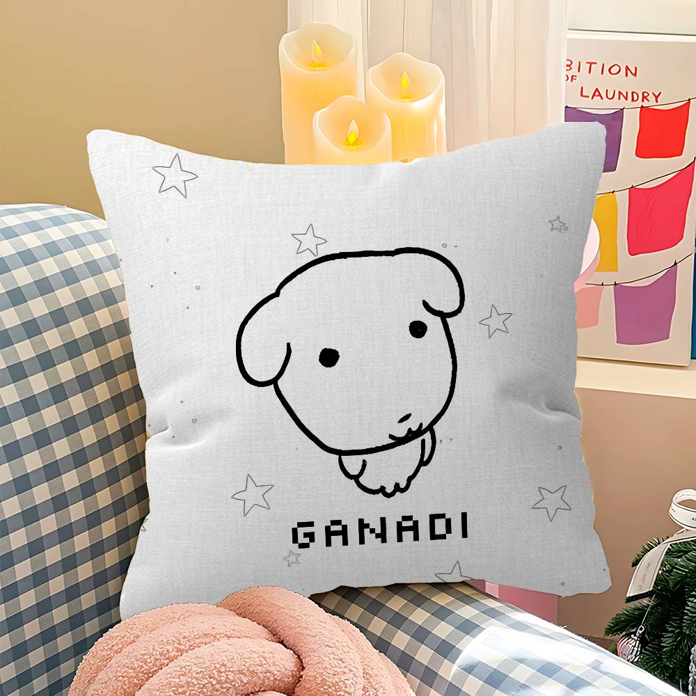 Cute GANADI Cushion Cover Decorative Pillow Sofa Home Decor Case Pillow Cases