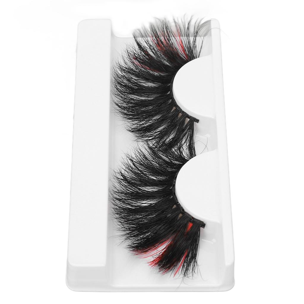 0.98in Dramatic Colored False Eyelashes Fluffy Color False Eyelashes for Performance 112A 2C