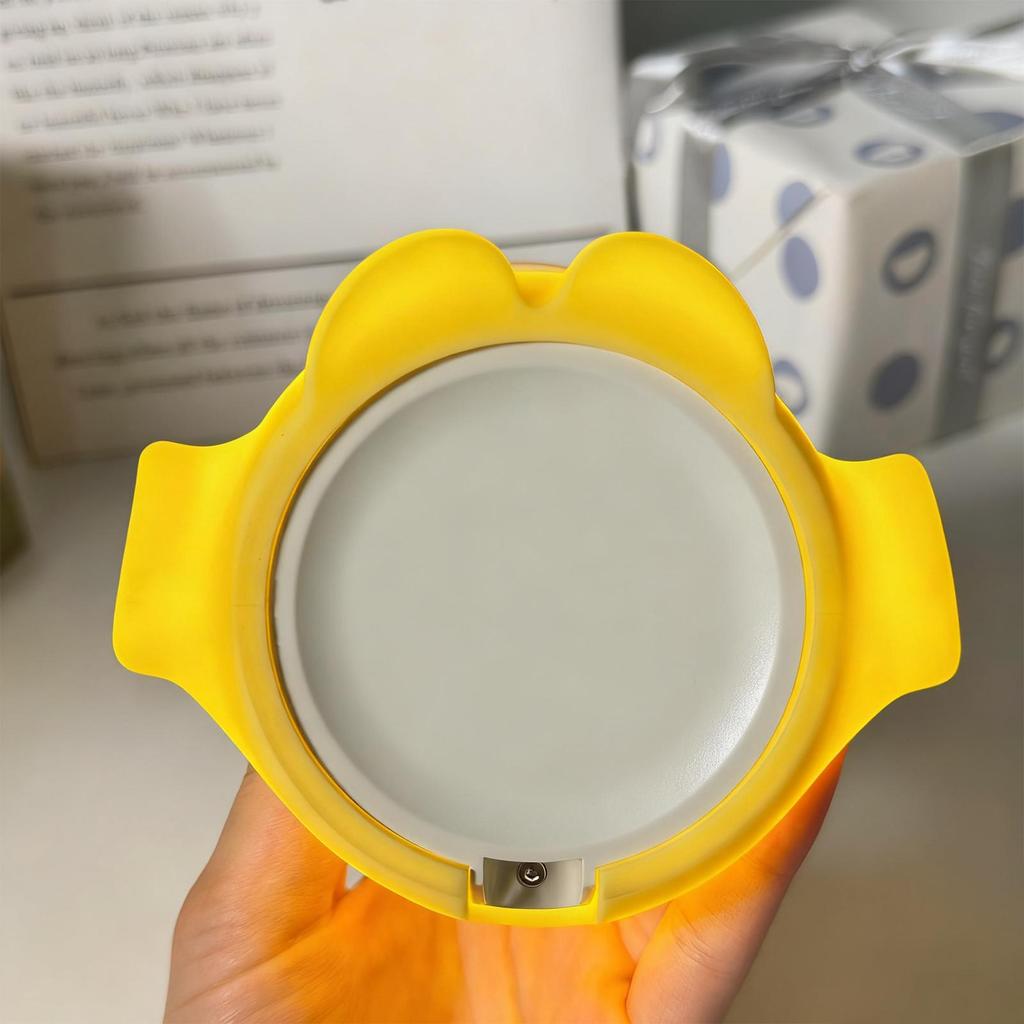 Night Light For Kids Cartoon Cattle 2 Brightness Lamp With 20min Timer Portable Lamp Decor For Home Bedside College Dormitory