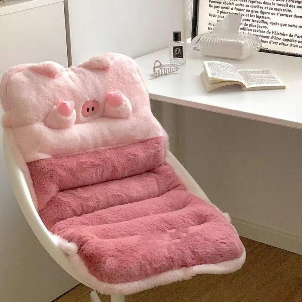 Cute Chair Cushion Thicken Non Slip Seat Cushion Soft Cartoon Car Seat Pad for Home Office Car
