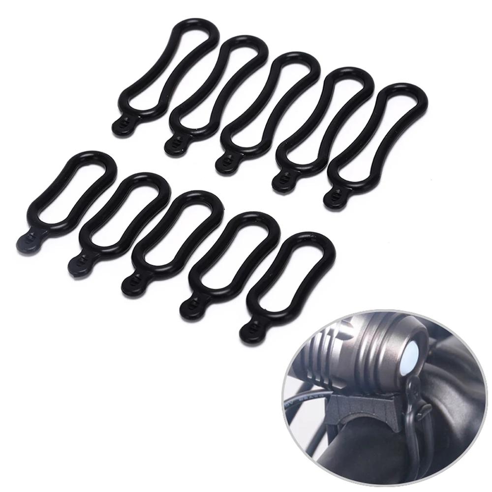 Band Silicone strap O-Ring Bicycle Headlight Rings Bicycle Light Headlamp Installation Mount