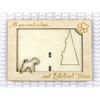 Lakeland Terrier – Photo frame, engraved wooden frame | Art-Dog