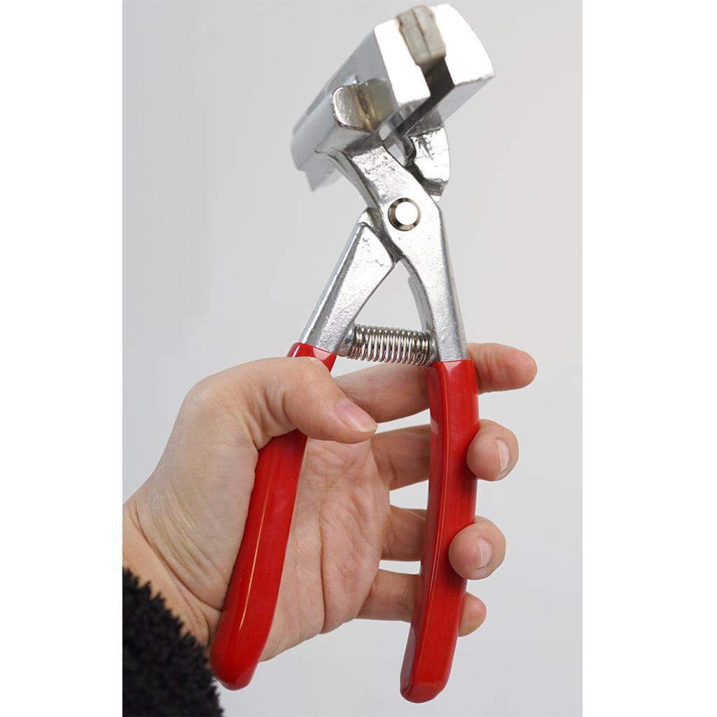 Základní kleště pro napínání plátna Vhodné pro utahování, vyrovnávání plátna na rámu s nerezovou čelistí 12 cm