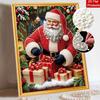 Christmas Pearl Painting Kit Handmade DIY Santa Claus Gift Box Home Decoration Painting