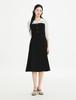 Roem Woven Matching 2-In-1 Long Dress Rmowg38S12