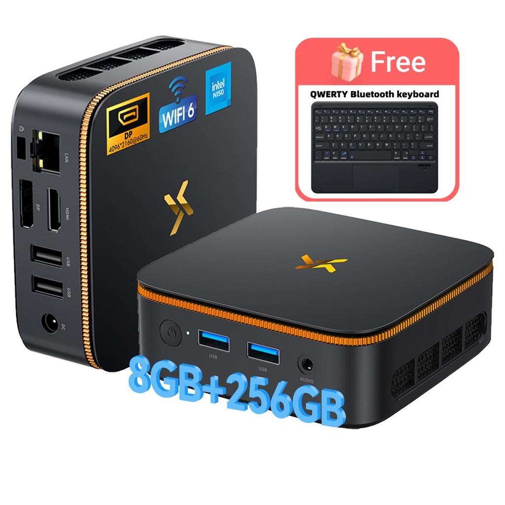Huidun H50 Mini PC AMD Ryzen 3300U 16GB 512GB SSD Windows 11Pro MINI Počítač HDMI