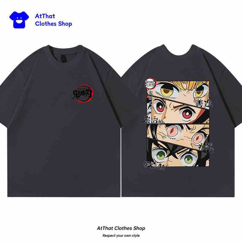 Ghost Annihilation Blade Anime Peripheral Yamamoto Yoji Fengtanjiro Tide Brand Loose Printing Men's and Women's T-Shirts