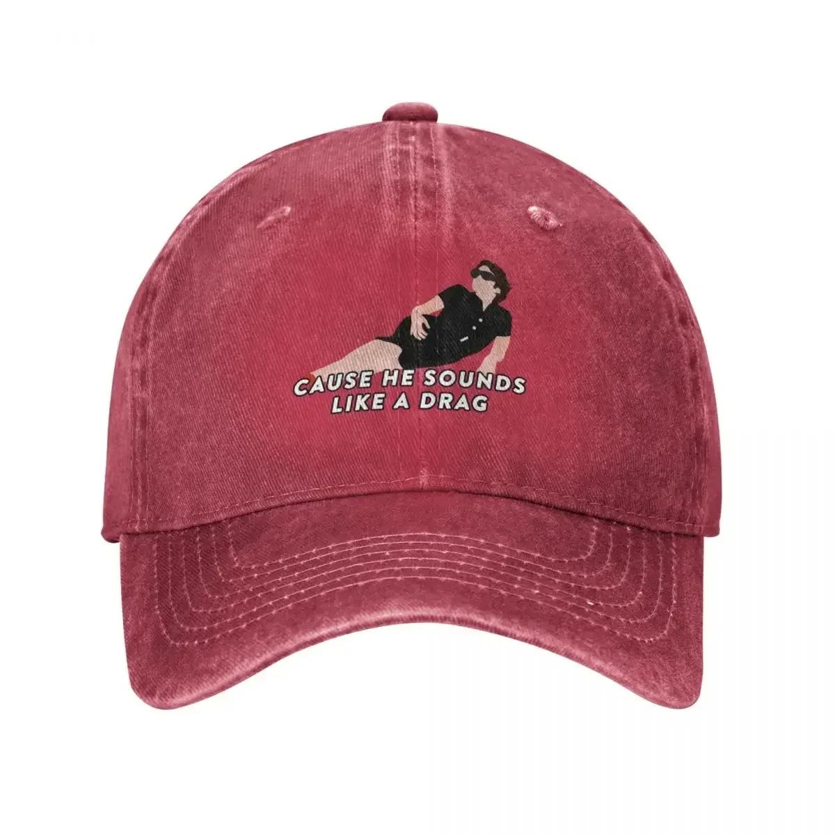 

cause he sounds like a drag Baseball Cap Hood Hat Beach Women Caps Unisexs