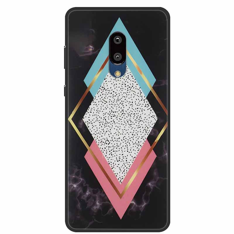 For Sharp Aquos Zero 2 Case Bumper Marble Silicone TPU Soft Phone Cover For Sharp Aquos Zero2 SH-Z20 SHV47 Case Cartoon Funda