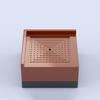 4Pcs Furniture Risers Shock Absorbing Anti-slip Heavy Duty Bed Desk Cabinet Sofa Chair Legs Refrigerator Dryer Washing Machine L-Shaped Lift Riser