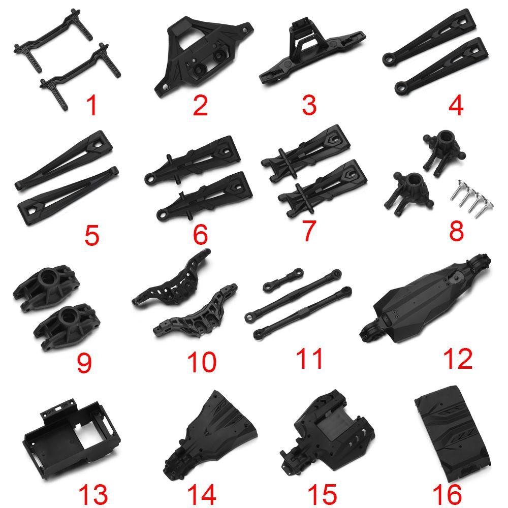 Suspension Arm Universal Drive Shaft Front CVD Gear Shock Absorber Metal Gears 9125 Series Parts