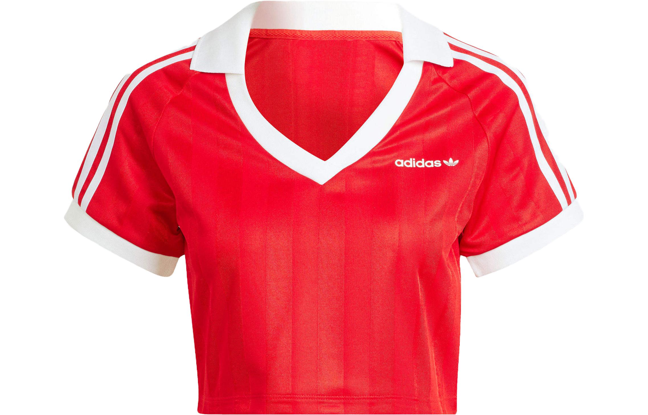 adidas originals Football Crop Top Red IR9778 S