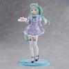 In Stock Latest Hatsune Miku X Nachoneko Cat Ear Maid Dress PVC Collection Anime Action Figures Desktop Decoration Figure Toys