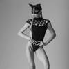 Punk Cat Ear Mask Sex Toys Halloween Half Face Cat Mask Masquerade Erotic Bdsm Carnival Night Club Party Anime Adult Game