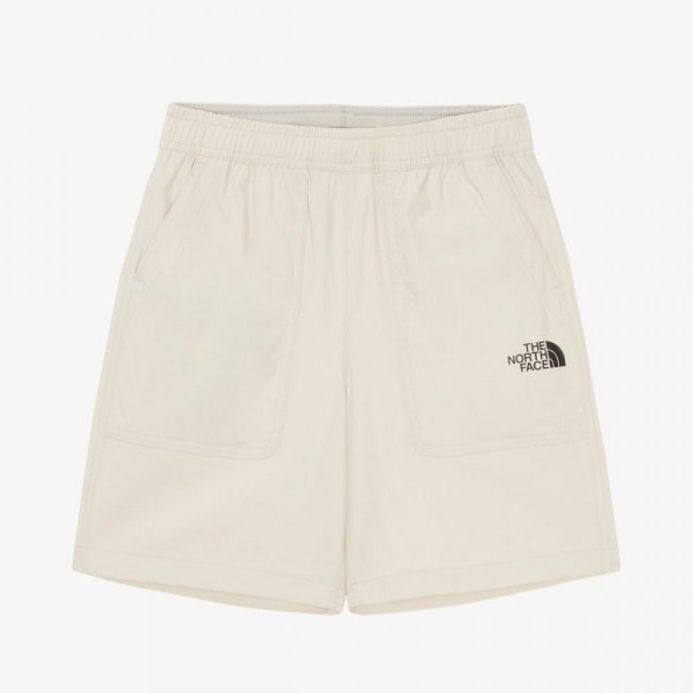 The North Face Kids Ice Day Shorts Cream Beige Ns6nr07t