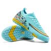 Unisex Professional Football Cleats AG Studs Soccer Boots Breathable Outdoor Lawn Training Sneakers