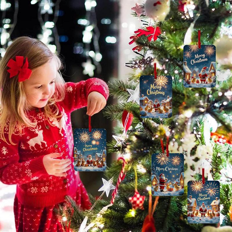 Christmas Money Holders For Cash Christmas Tree Money Card 8x Festival Money Clip Decorative Practical Funny Ornaments Money