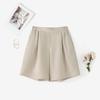 ZANZEA Women Casual Back Elastic Waist Loose Summer Short Pants