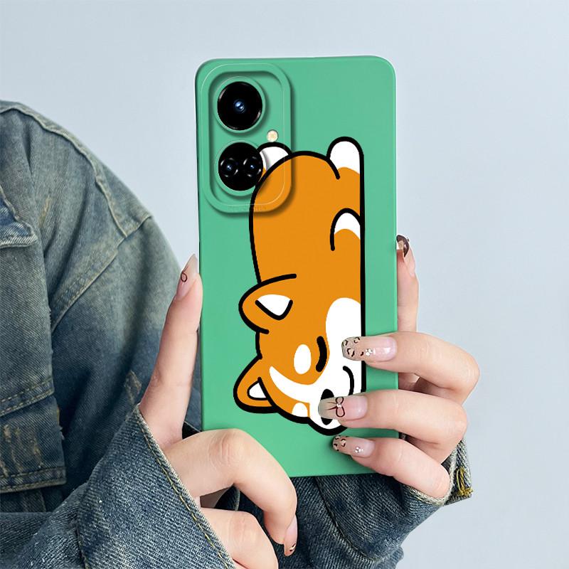 For Tecno Camon 19 CI6n / 19 Pro CI8 Phone Case Cover Silicone Sweet Painted Shell Cartoon Funda Printed Protective Casing Coque