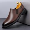 Men's Casual Leather Shoes Luxury Cowhide Leather Shoe Classic Business Dress Shoes Slip-On Loafers Oxford Office Shoe Man Shoes