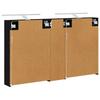 Bathroom Cabinet Set 3 pcs 120 x 14.5 x 70 cm Particleboard