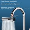 Kitchen Faucet Splash Proof Device, Waterfall Water Outlet Universal Rotation Aerator, Booster Extension Faucet Universal Joint