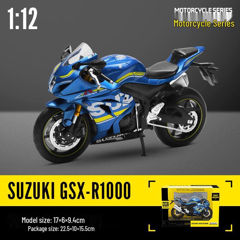 Honda Suzuki GSX-R1000 Alloy Toy Motorcycle Model for Boys