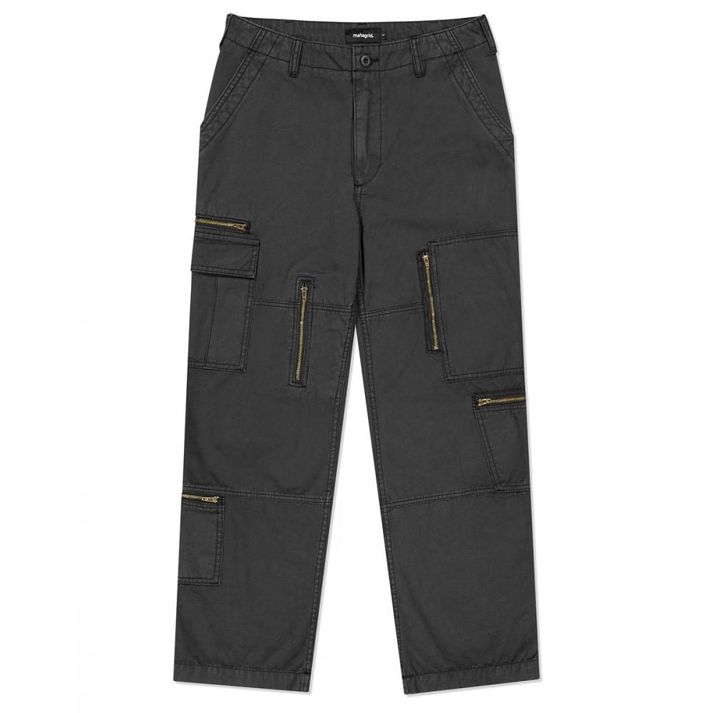 

БРЮКИ MAHAGRID С ПОРОШЕННОЙ ПОЛЕТКОЙ ТЕМНО-УГОЛЬНЫЙMG2DSMPA11A