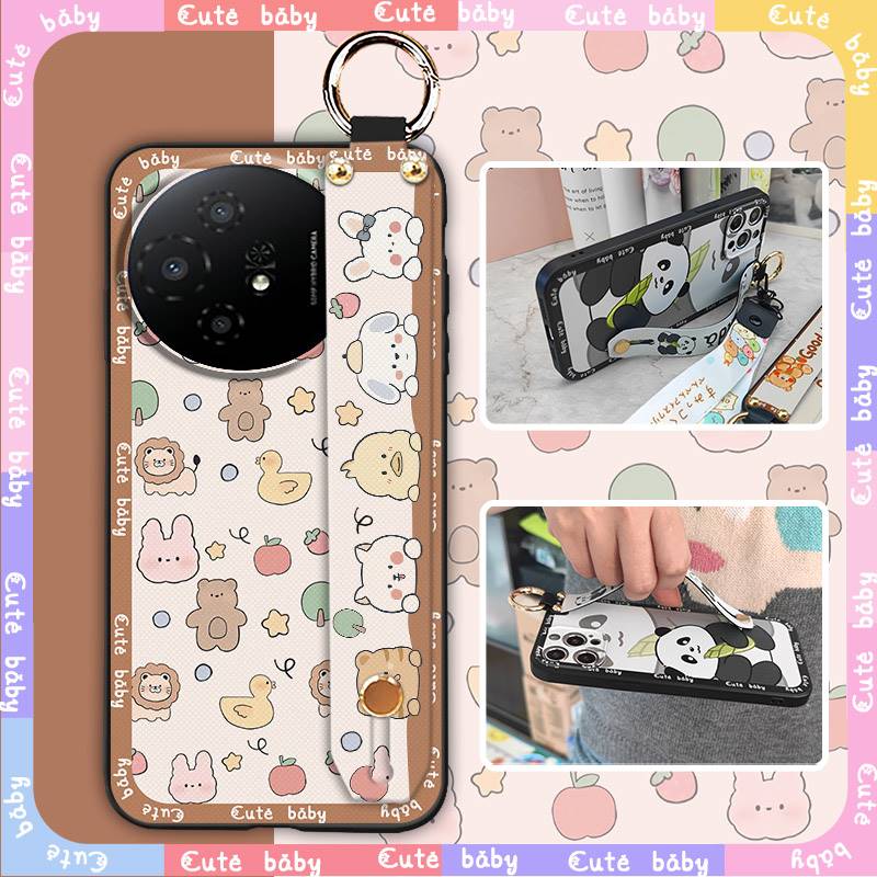 Dirt-resistant Protective Phone Case For TCL 50 Nxtpaper 5G/50Pro Nxtpaper 5G Cartoon Waterproof Cute Phone Holder Ring