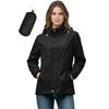 Women's Lightweight Windbreaker Jacket with Hood - Casual Loose Fit for Hiking, Travel, Daily Use
